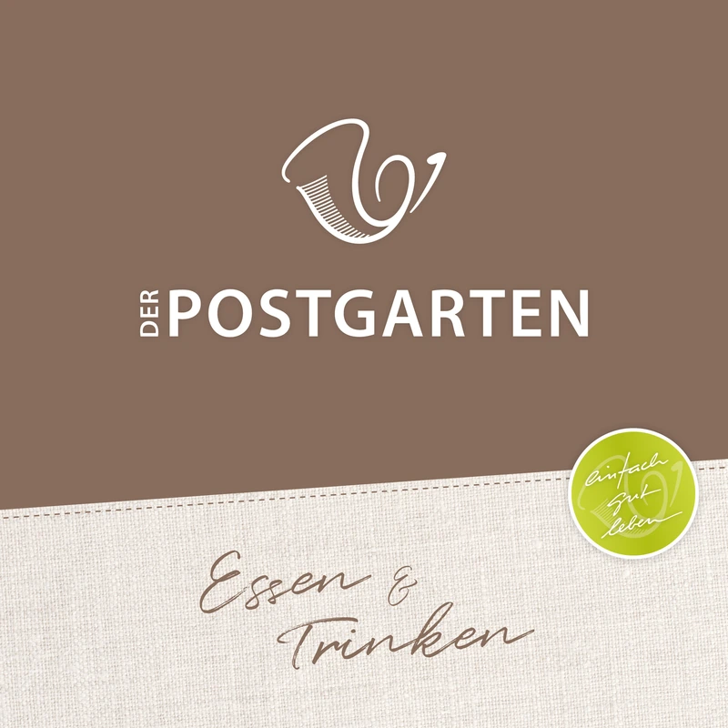 Speisekarte "Der Postgarten" - Seite 1